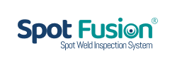 Linha de solda ponto robotizada inspecionada em tempo real por Sistema Spot Fusion