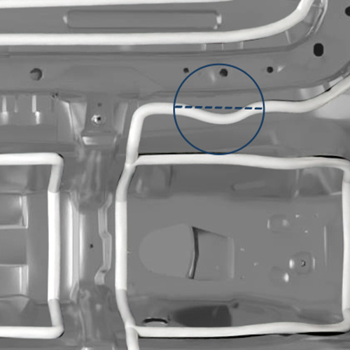 Vision King detecting position defect